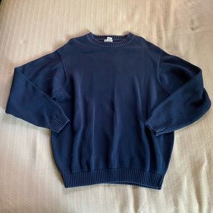 L.L. Bean Navy Blue Sweater